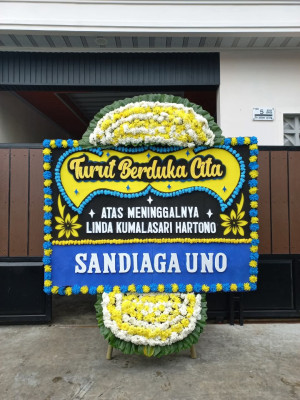Papan Bunga Duka di Tigo Koto Diate
