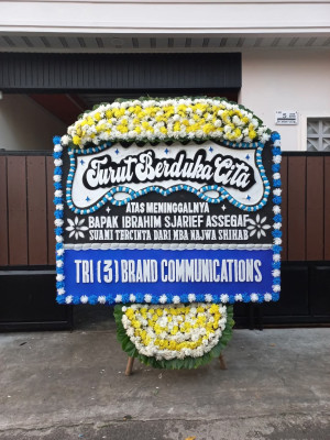Papan Bunga Duka di Tigo Koto Diate
